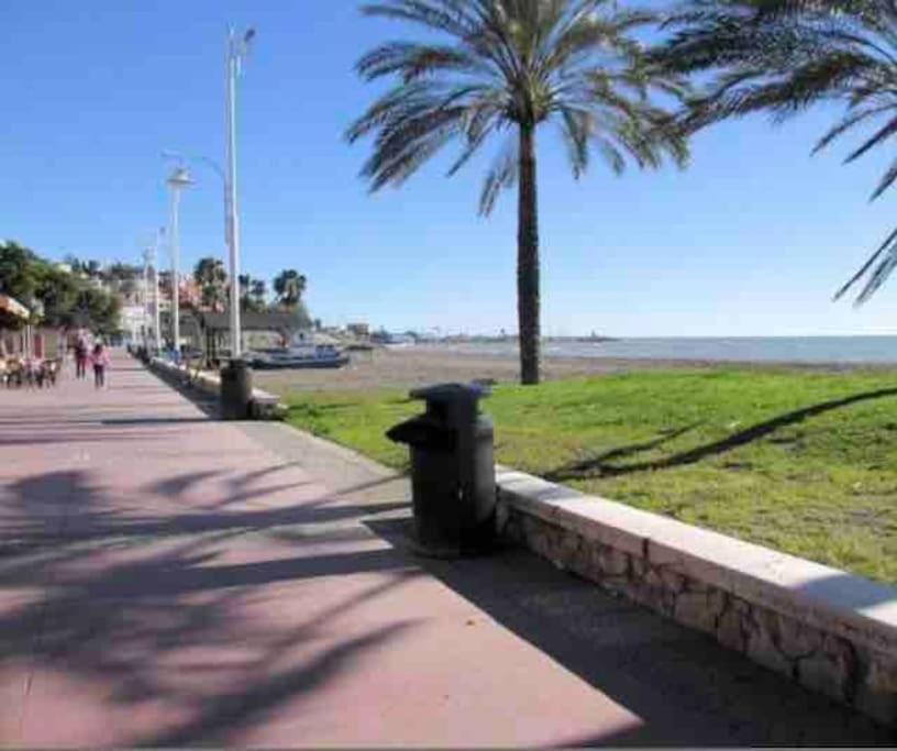 Estudio 1 Primera Linea Playa Malaga Bagian luar foto